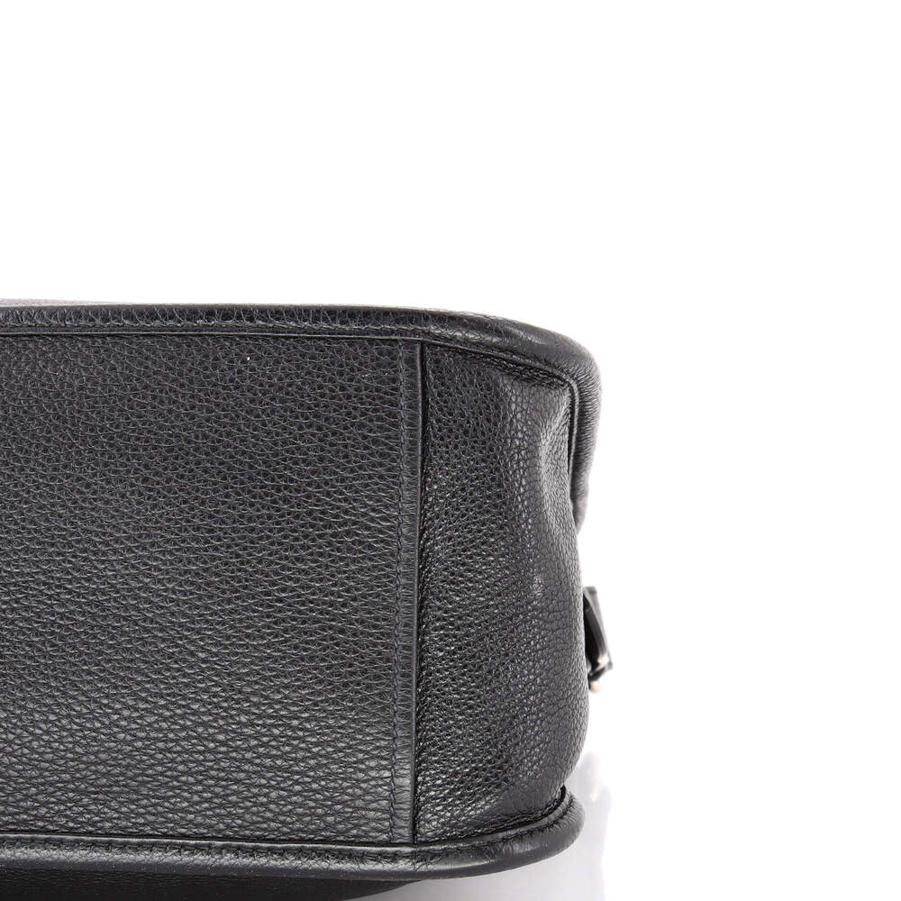 Prada Logo Strap Hobo Leather Medium #236991P24B - Picture 6 of 7